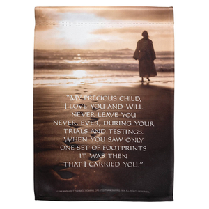Footprints Flag - 603799960816 Footprints Flag - 603799960816