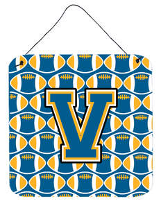 Monogram Letter Football Wall or Door Hanging Prints - 638508303530 Monogram Letter Football Wall or Door Hanging Prints - 638508303530