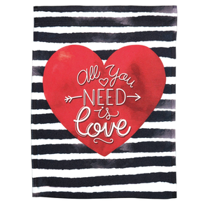 All You Need Is Love Print Garden Flag - 603799216647 All You Need Is Love Print Garden Flag - 603799216647