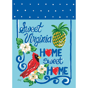 Garden Home Sweet Home Virginia Flag - 603799475181 Garden Home Sweet Home Virginia Flag - 603799475181