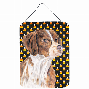 Candy Corn Halloween Design with Dog Wall or Door Hanging Prints - 615872615575 Candy Corn Halloween Design with Dog Wall or Door Hanging Prints - 615872615575