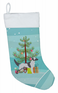 Christmas Tree and Dog on Christmas Stocking - 194030052044 Christmas Tree and Dog on Christmas Stocking - 194030052044