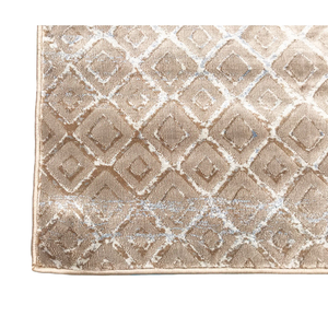 7'10" x 10'3" feet Dark Beige Geometric Silky Glam Area Rug - 655466755324 7'10" x 10'3" feet Dark Beige Geometric Silky Glam Area Rug - 655466755324