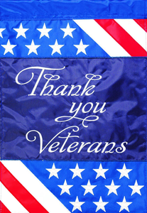Flag Thank You Veterans Polyester - 603799756051 Flag Thank You Veterans Polyester - 603799756051