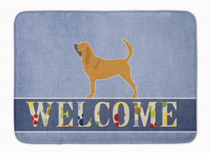 Dog Breed Print Machine Washable Memory Foam Welcome Mat - 638508702807