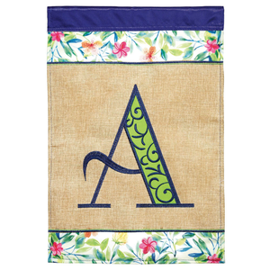 Flg Dapp Monogram A Spring Blap/Prt Garden - 603799026666 Flg Dapp Monogram A Spring Blap/Prt Garden - 603799026666