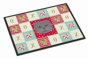Cat Face XOXO Mat - 194030292310 Cat Face XOXO Mat - 194030292310
