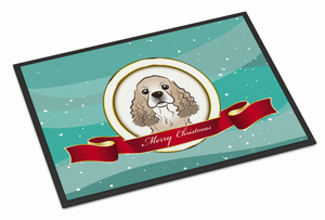 Merry Christmas Dog Art Indoor or Outdoor Mat - 638508098825 Merry Christmas Dog Art Indoor or Outdoor Mat - 638508098825