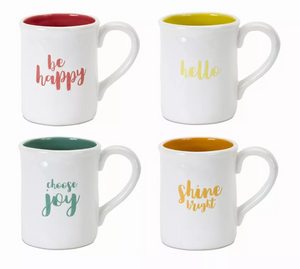Mug (Set of 4) 5"H Stoneware - 746427786072 Mug (Set of 4) 5"H Stoneware - 746427786072