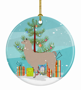 Llama Christmas Ceramic Ornament - 652259330270 Llama Christmas Ceramic Ornament - 652259330270