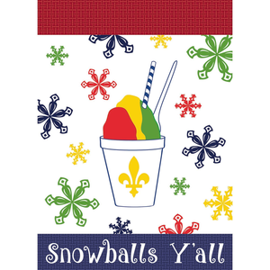 Snoballs Y'All Garden Flag - 603799872157 Snoballs Y'All Garden Flag - 603799872157