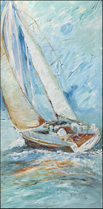 Sailboat Art by Jean McKee Mat - 615872994915 Sailboat Art by Jean McKee Mat - 615872994915