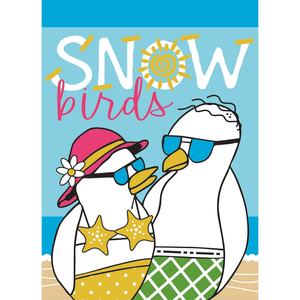 Garden Snowbirds Flag - 603799871679 Garden Snowbirds Flag - 603799871679