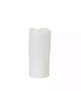 Simplux LED Dripping Candle with Moving Flame (Set of 2)3"Dx7"H - 746427577373 Simplux LED Dripping Candle with Moving Flame (Set of 2)3"Dx7"H - 746427577373