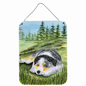 Australian Shepherd Wall or Door Hanging Prints - 615872610846