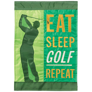 Flag Eat Sleep Golf Repeat - 603799756167 Flag Eat Sleep Golf Repeat - 603799756167