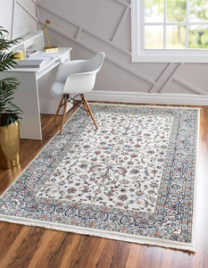 10x13 Feet Ivory Cream Floral Oriental Persian Area Rug - 655466935474 10x13 Feet Ivory Cream Floral Oriental Persian Area Rug - 655466935474