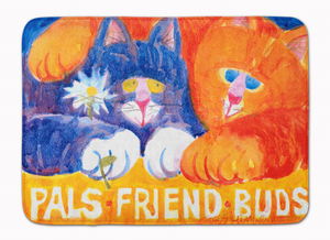 Cat Art Machine Washable Memory Foam Mat - 638508625250 Cat Art Machine Washable Memory Foam Mat - 638508625250