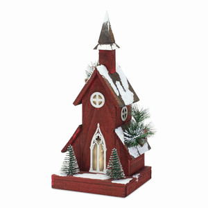Church 8.75"L x 19"H Wood - 746427834629 Church 8.75"L x 19"H Wood - 746427834629