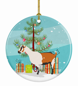 Goat Christmas Ceramic Ornament - 652259329915 Goat Christmas Ceramic Ornament - 652259329915