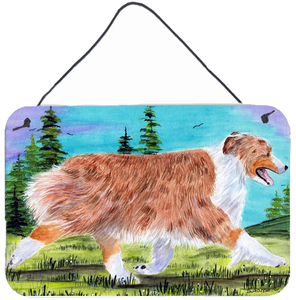 Australian Shepherd Wall or Door Hanging Prints - 615872629718 Australian Shepherd Wall or Door Hanging Prints - 615872629718