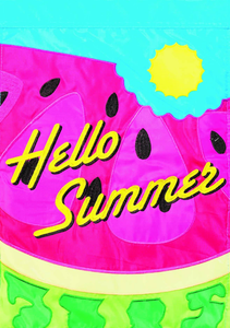 Flag Watermelon Hello Summer - 603799725309