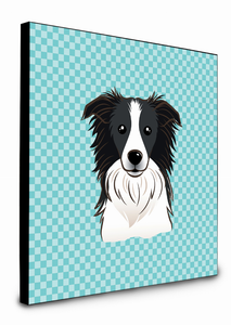 Checkerboard Design with Dog Wall or Door Hanging Prints - 194030232439 Checkerboard Design with Dog Wall or Door Hanging Prints - 194030232439