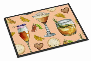 Drinks and Cocktails Indoor or Outdoor Mat - 638508655929 Drinks and Cocktails Indoor or Outdoor Mat - 638508655929
