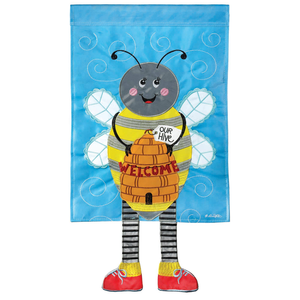 Honey Bee Crazy Leg Flag - 603799935357 Honey Bee Crazy Leg Flag - 603799935357