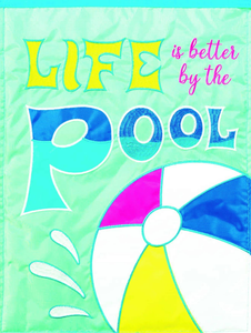 Flag Life Is Better By The Pool - 603799777339 Flag Life Is Better By The Pool - 603799777339
