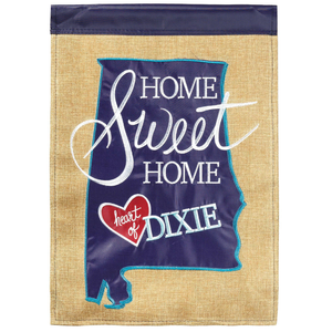 Heart Of Dixie Flag Garden Burlap - 603799484732 Heart Of Dixie Flag Garden Burlap - 603799484732
