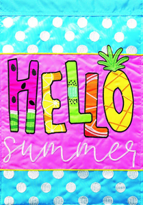 Flag Pineapple Hello Summer - 603799708579 Flag Pineapple Hello Summer - 603799708579