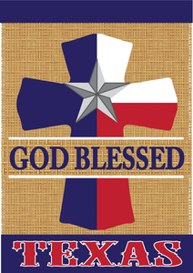 Burlap God Blessed Texas - 603799118217 Burlap God Blessed Texas - 603799118217