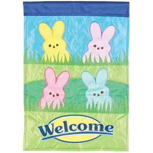 Flag Welcome Bunnies Polyester - 603799685948 Flag Welcome Bunnies Polyester - 603799685948