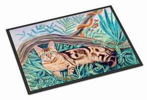 Cat Art Indoor or Outdoor Mat - 705332176699 Cat Art Indoor or Outdoor Mat - 705332176699
