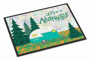 Camping Themed Indoor or Outdoor Mat - 638508792914 Camping Themed Indoor or Outdoor Mat - 638508792914