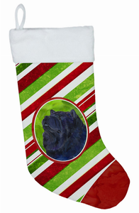 Holiday Dog on Christmas Stocking - 705332019484 Holiday Dog on Christmas Stocking - 705332019484