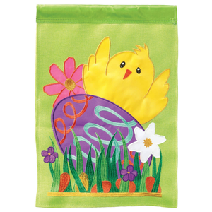 Happy Easter Chick Flag Blap Garden - 603799484411 Happy Easter Chick Flag Blap Garden - 603799484411