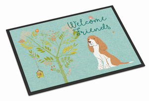 Welcome Friends Dog Art Indoor or Outdoor Mat - 638508894656 Welcome Friends Dog Art Indoor or Outdoor Mat - 638508894656