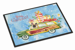 Christmas Dog in Car Mat - 652259291472 Christmas Dog in Car Mat - 652259291472