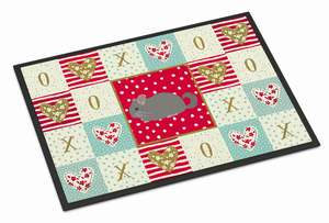 Chinchilla XOXO Mat - 194030286760 Chinchilla XOXO Mat - 194030286760