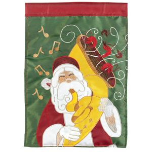 Cajun Santa Flag Applique Garden - 603799434461 Cajun Santa Flag Applique Garden - 603799434461