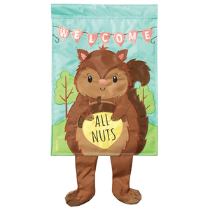 Crazy Leg Squirrel All Nuts Welcome - 603799779548 Crazy Leg Squirrel All Nuts Welcome - 603799779548