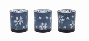 Votive Holder (Set of 3) PVC Box 3"H Glass - 746427775939 Votive Holder (Set of 3) PVC Box 3"H Glass - 746427775939