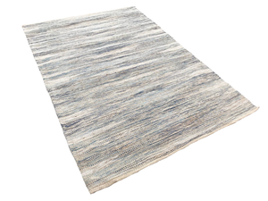 5x7 Feet Beige Indigo Handmade Jute Woven Natural Rug - 655466637378 5x7 Feet Beige Indigo Handmade Jute Woven Natural Rug - 655466637378