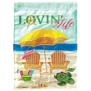 Lovin' Life Beach Chairs Flag Poly - 603799484084 Lovin' Life Beach Chairs Flag Poly - 603799484084