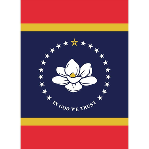Mississippi State Flag Garden Print Flag - 603799462105 Mississippi State Flag Garden Print Flag - 603799462105