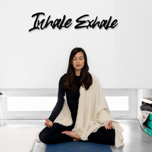 Inhale Exhale Metal Wall Art - 726667296784