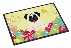 Easter Eggs Dog Art Indoor or Outdoor Mat - 638508775818 Easter Eggs Dog Art Indoor or Outdoor Mat - 638508775818