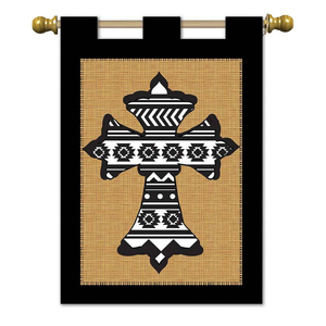 Aztec Cross Double Applaqueiue Garden - 787011018155 Aztec Cross Double Applaqueiue Garden - 787011018155